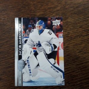 2020-21 UD Extended series Jacob Markstrom