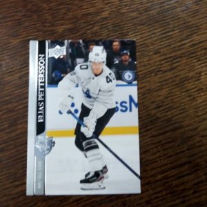 2020-21 UD Extended series Elias Pettersson