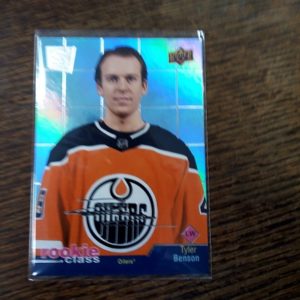 2020-21 UD extended series rookie class Tyler Benson