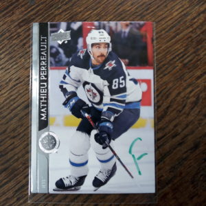 2020-21 UD series 1 Mathieu Perreault