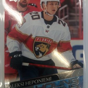 2020-2021 Upper Deck Extended Series Young Guns Aleksi Heponiemi