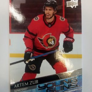2020-2021 Upper Deck Extended Series Young Guns Artem Zub