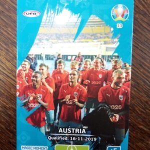 2021 Panini Adrenalyn - Itävalta Magic Moment (Bonus)
