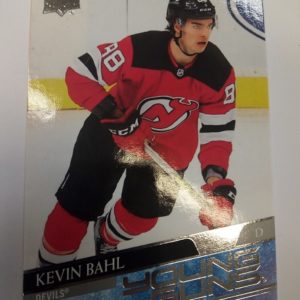 2020-2021 Upper Deck Extended Series Young Guns Kevin Bahl