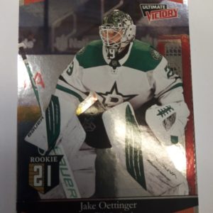 2020-2021 Upper Deck Extended Series Ultimate Victory Rookie Jake Oettinger