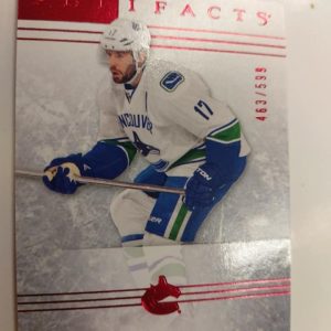 2014-15 Artifacts Ruby Ryan Kesler