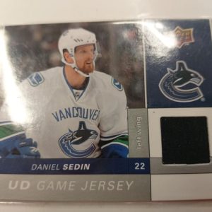 2009-10 Upper Deck Game Jersey Daniel Sedin