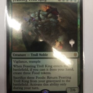 Feasting Troll King V.2 - Throne of Eldraine Promos (foil)