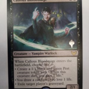 Callous Bloodmage V.2 - Strixhaven Promos