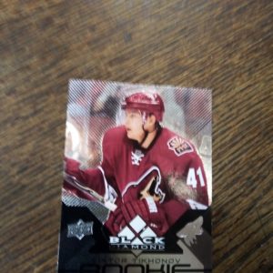 2008-09 UD black diamond rookie gems Viktor Tikhonov