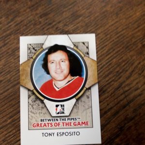 2009-10 Between the pipes greats of the game Tony Esposito