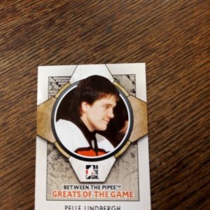 2009-10 Between the pipes greats of the game Pelle Lindbergh