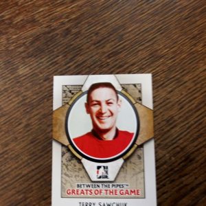 2009-10 Between the pipes greats of the game Terry Sawchuk