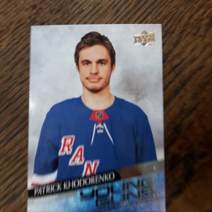 2020-21 UD extended series Patrick Khodorenko youngs guns