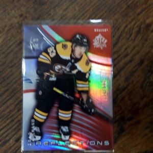 2020-21 UD exetended edition Brad Marchand reflections