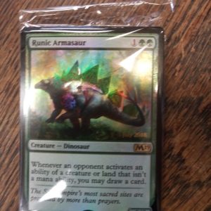 Runic Armasaur - Core 2019 prerelease promo