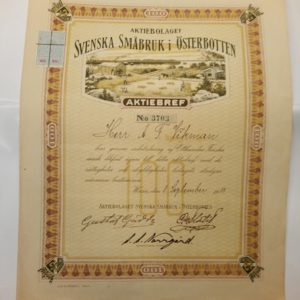 Svenska Småbruk - osakekansio (nro 3703)