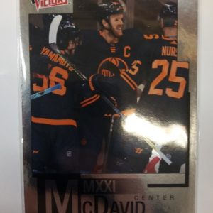 2020-2021 Upper Deck Extended Series Ultimate Victory MXXI Connor McDavid