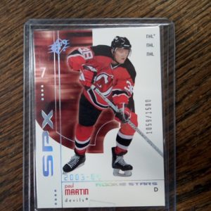 2003-04 Upper Deck sp Paul Martin rookie stars