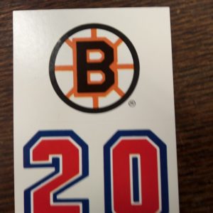 1989 The topps Hockey Helmet Stickers