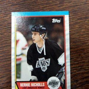 1989 topps Bernie Nicholls