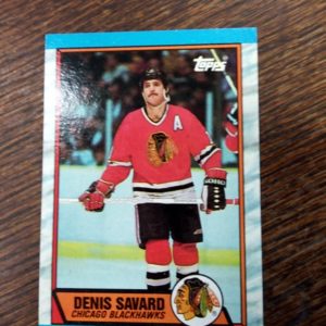 1989 topps Denis Savard