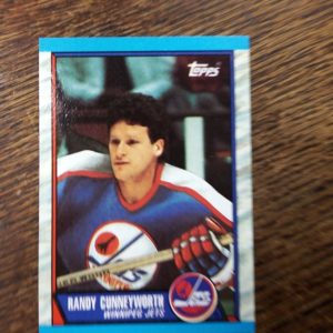 1989 topps Randy Cunneyworth