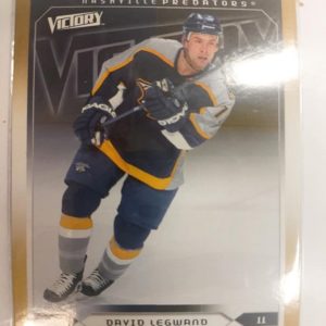 2004-05 Victory David Legwand gold border /100