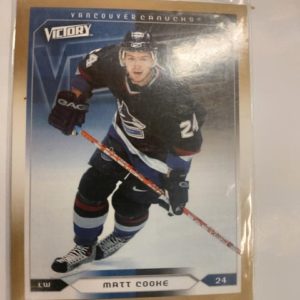 2004-05 Victory Matt Cooke gold border /100