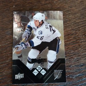 2008-09 UD black diamond Martin St. Louis triple diamonds