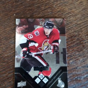 2008-09 UD black diamond Jason Spezza triple diamonds