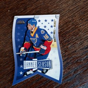 1997 donruss leaf Banner Season Brett Hull