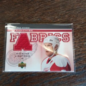 2004-05 UD Nicklas Lindstrom fabrics