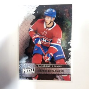 2020-2021 Upper Deck Skybox Metal Universe Jesperi Kotkaniemi