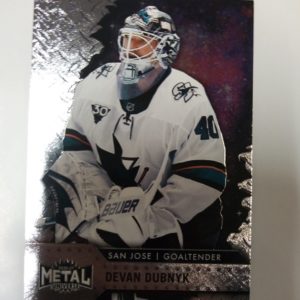 2020-2021 Upper Deck Skybox Metal Universe Devan Dubnyk