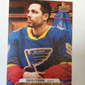 2020-21 Upper Deck Series 2 Canvas David Perron