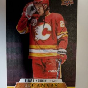 2020-21 Upper Deck Series 1 Canvas Elias Lindholm