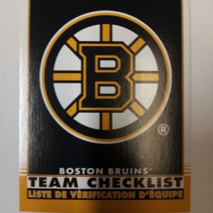 2020-21 Upper Deck O-Pee-Chee Boston Bruins Checklist