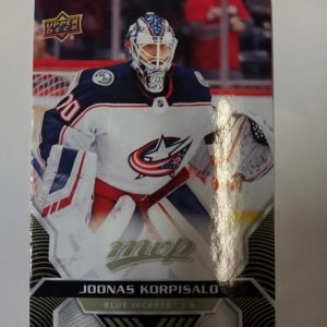 2020-21 Upper Deck MVP Joonas Korpisalo