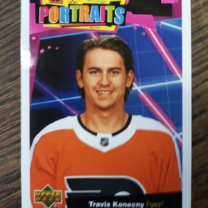 2020-21 UD series 1 Portraits Travis Konecny