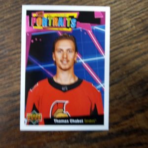 2020-21 UD series 1 Portraits Thomas Chabot