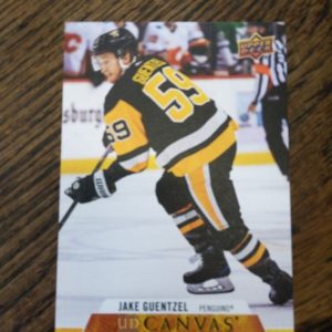 2020-21 UD series 2 canvas Jake Guentzel