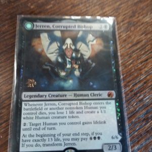 Jerren, Corrupted Bishop // Ormendahl, the Corrupter - Innistrad: Midnight Hunt: Promos