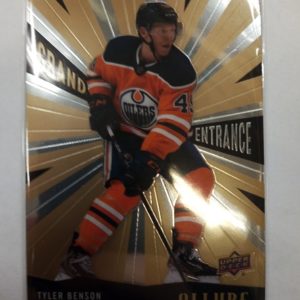 2020-2021 Upper Deck Allure Grand Entrance Tyler Benson