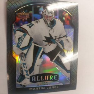 2020-21 UD Allure Black Rainbow Martin Jones