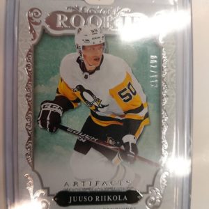 2018-19 Artifacts Rookie Juuso Riikola RED203 /799