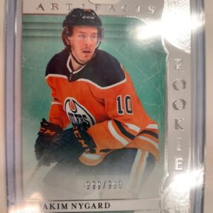 2019-20 Artifacts Rookie Joakim Nygård 999/999 RC