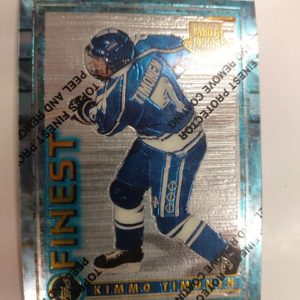 1995-96 Topps Finest 1995 World Junior Championships Kimmo Timonen
