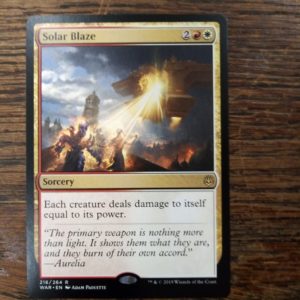 Solar Blaze - War of the Spark