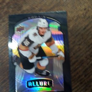 2020-21 UD Allure rookie Payton Krebs black raibow